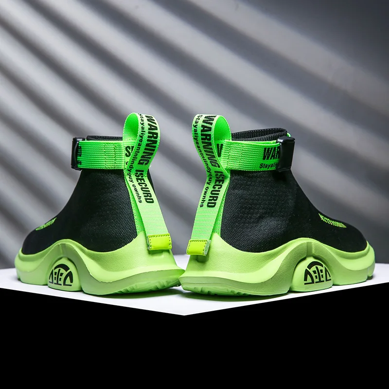 9:45 inertia Invest La reducere! 2020 Moda Verde High Top Ciorap Adidași Pentru Bărbați  Respirabil Kint Ușoare Pantofi Barbati Adidasi Casual Slip Pe Indesata  Pantofi Pentru Bărbați \ Pantofi Pentru Bărbați - Detailingexpert.ro