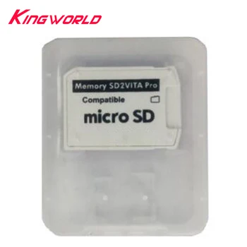 100buc capacul Cartelei Versiunea 5.0 SD2VITA Adaptor de Card Pentru P-SVita Joc Card Micro SD TF Convertor pentru P-S Vita P-SV 1000 2000