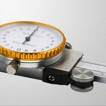 150Mm 6 inch de Precizie cu Cadran Șublerul de Apelare Șubler cu Vernier Micrometru Instrument de Măsurare 0-150Mm