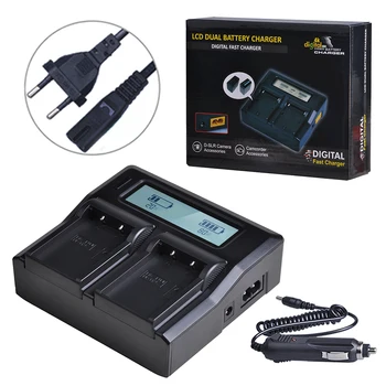 2 buc 1280mAh NP-T125 NP T125 Baterie + Ultra Rapid Dual Charger kit-uri pentru Fujifilm GFX ' 50, GFX50S, GFX 50R, GFX50R, GFX 100, GFX1
