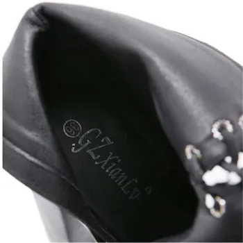 2020 de înaltă calitate pentru femei cizme stil nou sandale cizme Martin cizme scurte 14cm toc gros impermeabil platforma 5CM moda