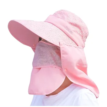 2020 Unisex Soare Pălărie de Protecție UV Protecție Față, pe Gât, Clapeta de Soare Capac Față de Soare Capac Pălărie de Vară Munca Casual Pălărie de Vară Sport A1