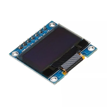 5Pcs/Lot 7Pin 0.96 Inch Display OLED 12864 SSD1306 SPI IIC Serial Ecran LCD Module Pentru Arduino