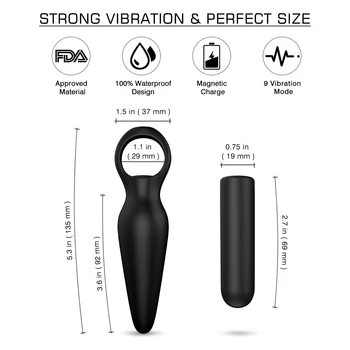 9 Vibratoare Adult Produs Jucarii Sex Anal Dildo Vibrator Pentru Femei Clitorisul Stimulator Glont Vibrator Masturbare Bullet Plug
