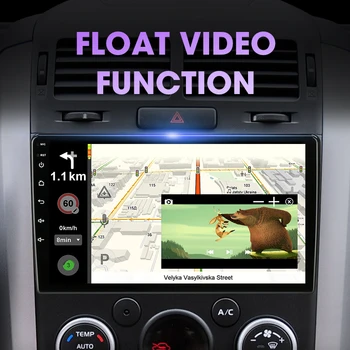 A11 4G+64G Android 10 2 DIN RDS DSP Radio Auto Pentru Suzuki Grand Vitara 3 2005-Navigare GPS Multimedia Video Split Screen