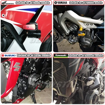 Accesorii pentru motociclete Motor din Aluminiu Garda Pad Glisante Cadru Accident Protector YAMAHA XSR 700 XSR700 Tribut pentru perioada 2016-2019