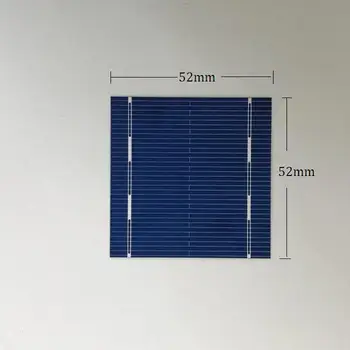 ALLMEJORES 25pcs 52mmx52mm celule solare 0.43 W/buc Pentru DIY 12V 10W panou Solar + Destul de Tab sârmă și Autobuz cablu+ Flux pen