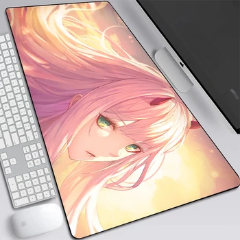 ANIME Dragă În FranXX Mouse Pad Notebook Laptop Tastatura Mat Gaming Pad 80x30cm Non-Skid Anime Fata Sexy MAT PENTRU JOCURI