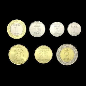 Arabia Saudita 2016 Set complet 7 Noi, Originale, Originale Monede Reale Colecta Emiterea de Monede Unc Aisa