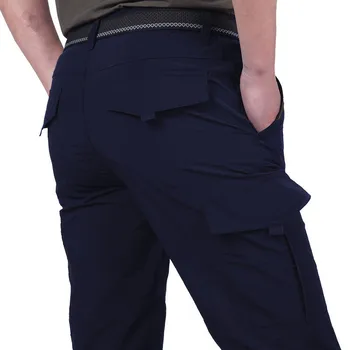 Bărbați Usoare Tactice Pantaloni Respirabil Casual de Vara Armată Militar Pantaloni Lungi de sex Masculin rezistent la apa iute Uscat Pantaloni de Marfă