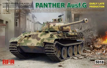 CÂMP de SECARĂ RFM 5018 Scara 1/35 Sd.Kfz.171 Panther Ausf.G Devreme / Târziu Model De Producție Kituri De Constructie