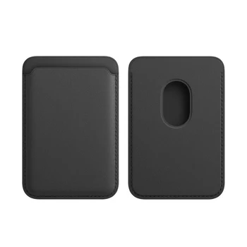 De siguranță, Card de Sac Pentru iphone 12 mini Caz Pentru iphone 12 Pro Max de Lux din Piele Card Pachetul Înapoi Caz, Titularul