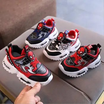 Disney Copil Spiderman Pantofi Copii Băieți Fete Running Adidasi De Toamna Sport Tenis Infantil Încălțăminte Respirabil Antiderapante Incaltaminte