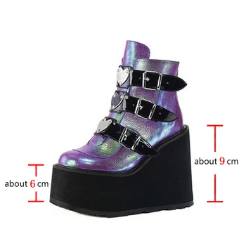Dropshipping INS Fierbinte Brand Mare Platforma Glezna Cizme Femei 2020 Moda PVC Curea Decorarea Pene Mari Pantofi de Femeie