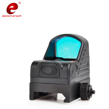 Element Airsoftsports Mini Red Dot Sight(MRDS) cu Baza de Metal din Reflex Vedere domeniul de Aplicare Softair Vânătoare Trage Pușcă domeniul de Aplicare Vedere EX201