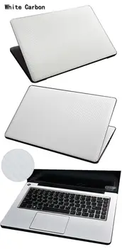 Fibra de Carbon Laptop Autocolant Piele Decalcomanii Capac Protector pentru MSI Moderne 15 15.6