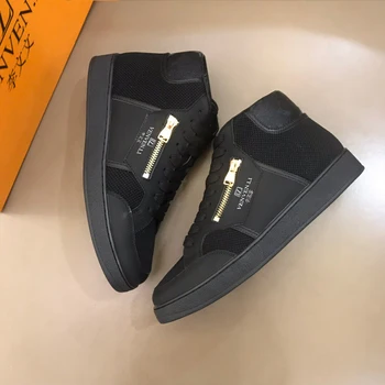 Franceză VVL 2020 nou toamna mare sus pantofi pentru bărbați pantofi de moda versatil moda casual cald bumbac pantofi cizme Martin iarna