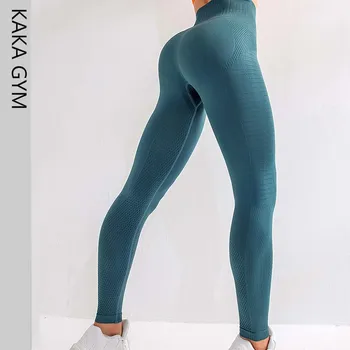 Fără sudură de Yoga Pantaloni Mulati cu Talie Înaltă Yoga Colanti Colanti Sport Pantaloni Push-Up Rulează de Femei Sală de Fitness Jambiere haine