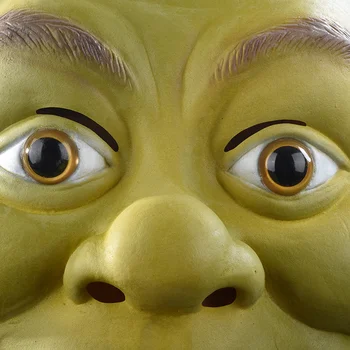 Halloween Masca Verde Shrek Măști Film Cosplay Mascat Rimel Carnaval Rimeluri De Latex Realista Animal Înfricoșător Masque