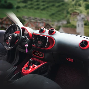 Interior masina Decortaion Capacul de Protecție Autocolant Pentru Smart 453 fortwo forfour Styling Interior Modificarea Accesorii
