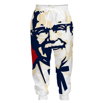KFC T camasa Barbati Romanul 3d Print Hanorac/Hanorace/Pantaloni de Moda Harajuku Casual pantaloni Scurți Streetwear Hip Hop Amuzant Fast-Food Tricou