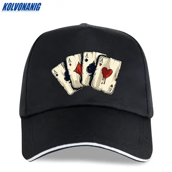 KOLVONANIG Vara Brand de Moda de Poker Pică Un Print Interesant pentru Bărbați Șepci de Baseball Casual hip hop de Bumbac Femei șapcă de camionagiu pălărie