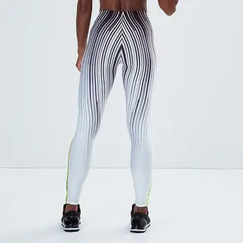 Nou Stil De Moda De Toamna Femei Push-Up Slab Model Digital De Imprimare Jambiere În Aer Liber Sport Fitness Forța Elastică Legging
