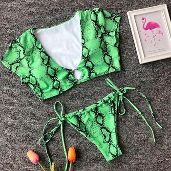 OMKAGI Brand de Costume de baie Femei costume de Baie Bandaj Sport Bikini Set de Înot Costum de Baie Beachwear Sexy Împinge în Sus Bikini 2019 Mujer