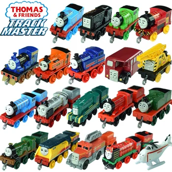 Original Thomas and Friends Trackmaster Metal Motor din Aliaj de Trenuri de Jucărie turnat sub presiune pentru Piesa Nou Model de Tren Jucarii Copii, Cadouri de Ziua de nastere