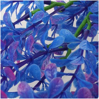 Plastice artificiale, Plante de Apă Violet-albastru Deco din Acvariu