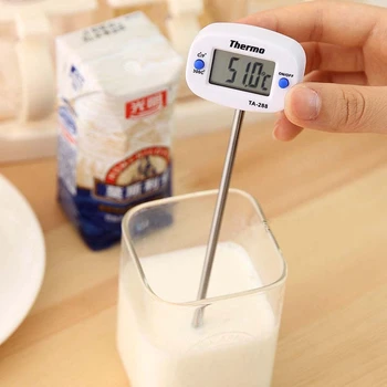 Rotativ Termometru Digital Alimentare GRĂTAR din Carne de Ciocolata Cuptor Lapte, Apa, Ulei de Gătit Electronic de Bucatarie Temperatura Metru Sonda 300C