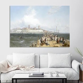 Rus Peisaj Pictura Ulei Panza Printuri Fierbinte vinde Imaginea Pentru Living Home Decor Perete Printuri de Arta Poster Neînrămate