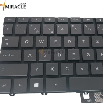 Tastatura pentru HP Spectre 13-AF 13-AF012DX SW Elvețian layout PK1321W1A11 SN7162BL SG-88700 XXA 7J1820 model negru kb iluminare din spate