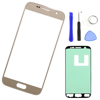 Telefon cu Ecran Tactil din Sticla Pentru Samsung Galaxy S7 G930F G930FD G930 Original LCD Frontal Exterior Panou de Sticlă de Înlocuire Obiectiv + Instrumente