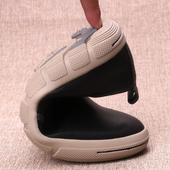 Vintage Pantofi Barbati din Piele Pantofi Loafer Rotund Toe de Lux de Designer Mocasini Barbati Pantofi lucrați Manual Britsh Stil Casual Apartamente