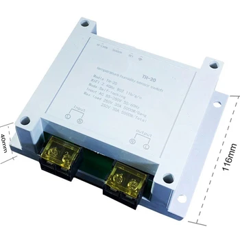 WiFi Control 30A Curent Mare, Inteligent Comutator Temperatura de Măsurare a Umidității Monitor Controler de Automatizare Acasă