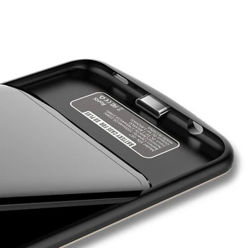 Încărcător de baterie baterie Caz Pentru Samsung Galaxy S8 S9 Plus Nota 8 Nota 9 Moale TPU Încărcare Telefon Power Bank Acoperi Caz