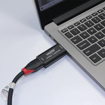Mini 4K HDMI 1080P La USB 2.0 Card de Captura Video de Înregistrare de Joc Cutie pentru Calculator Youtube OBS Etc. Live Streaming De Difuzare