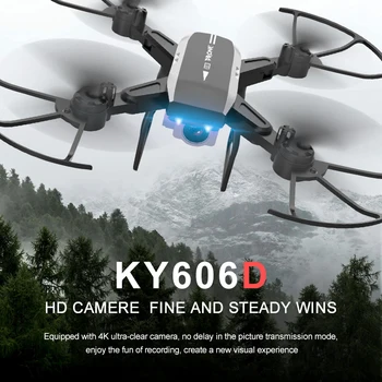 Noi KY606D Drona 4k HD Fotografii Aeriene de 20 de Minute de Zbor de Presiune a Aerului Hover O Cheie de decolare Elicopter RC