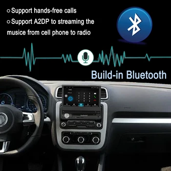 Panlelo T1 1 Din Android 8.1 Auto Multimedia De 7 Inch, Quad Core Android Unitatea De Cap Autoradio Car Audio Player Bluetooth