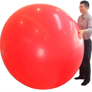 Runda Baloane Latex 72 Inchs Decor Nunta Heliu Mare Mare Gigant Baloane Petrecere Acasă Decor De Gradina Gonflabile Aer