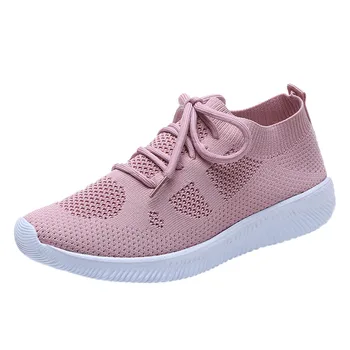 SAGACE Femei pantofi pentru femei pantofi casual femei în aer liber, Plasă de Dantela-Up Pantofi de Sport, Pantofi Respirabil feminin Adidași de Agrement 2019