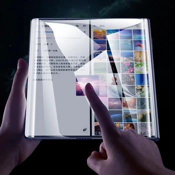 3in1 Pentru Samsung Galaxy Z Fold 2 Film Transparent Fata Spate Soft TPU Screen Protector Pentru Samsung Galaxy Ori Z Flip Nano Film