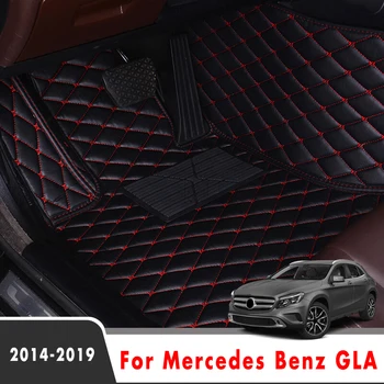 Auto Covorase Pentru Mercedes Benz GLA 2019 2018 2017 2016 Covoare Auto Personalizate Styling Accesorii de Interior Picior Tampoane