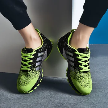Pantofi sport pentru Barbati Femei Usoare de Mers pe jos, Jogging Sport Adidasi Respirabil Atletic Rulează Formatori Dimensiune 35-47