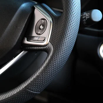 Pentru Honda CRV CR-V 2017 2018 2019 volan capac DIY de mână-cusute volan îmbrăcat în piele mâner set modificări interioare