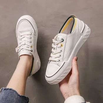 Puțin alb pantofi femei 2020 nou pantofi plat elevii confortabil-pedala de pantofi pentru femei