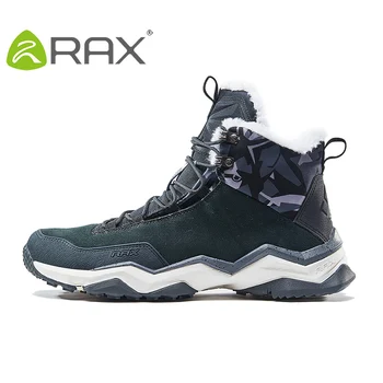 RAX de Iarnă pentru Bărbați Bocanci de Munte, Trekking Anti-alunecare ShoesBreathable Moale Confortabil Pantofi de Munte pentru Bărbați Profesionist