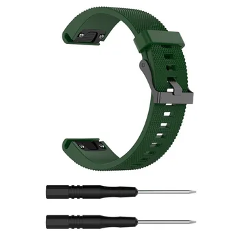 20mm Silicon Watchband pentru Garmin Fenix5s/5s plus/6S Ceas Sport Încheietura Banda Curea de Eliberare Rapidă Ușor a se potrivi Încheietura Trupa Curea