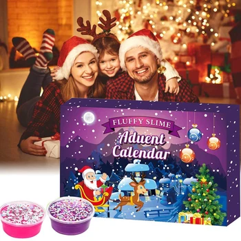 24buc/set Noroi Advent Calendar 2020 Numărătoarea inversă de Crăciun, Jucării de Crăciun Decor Tematic pentru Copii, Adolescenti M09